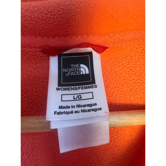 The North Face Women’s TKA 100 Fleece Pullover – Peach, Size Large - Picture 5 of 5
